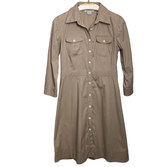 LIZ CLAIBORNE “Military” Style Dress - Picture 1 of 12